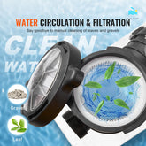 Above Ground Pool Pump, 2 HP, 110 GPM Max Flow Single Speed Swimming Pool Pump, 110V/240V 3450 RPM 59 ft Max Head Pool Pump with Filter Basket, for Above Ground Pools Hot Tubs Spas